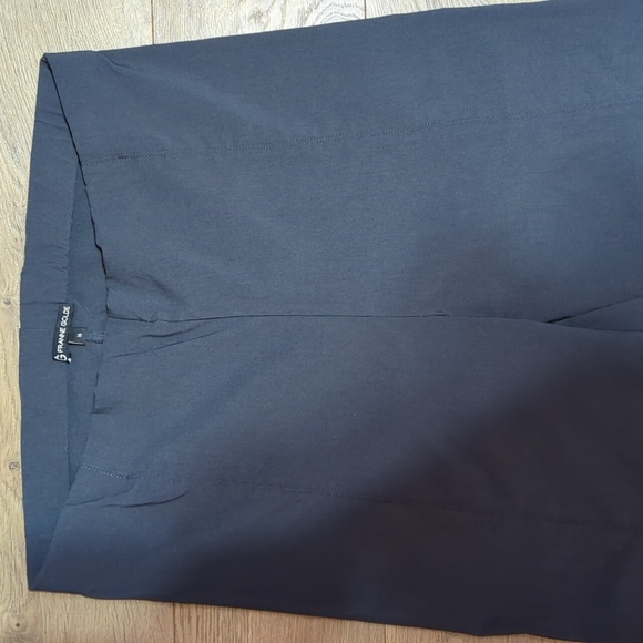 Franne Golde All Season Classic Magic Pants Pull On Career Charcoal Size 16 - Picture 4 of 9